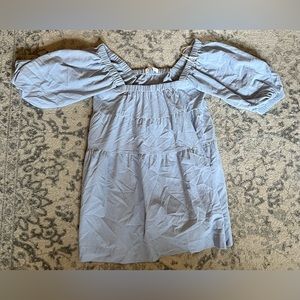 Light blue party dress